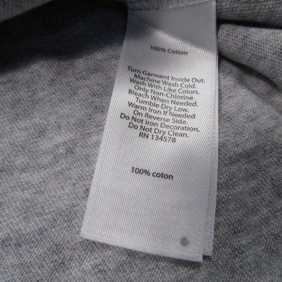 Vineyard Vines Mens Long Sleeve T-Shirt XLT Gray Patriotic American Flag Tee NEW - Picture 5 of 10